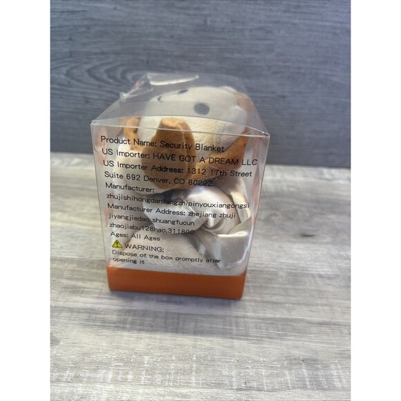 A Pro Goleem Lion Plush Lovey Baby Toddler Security Blanket Soft Satin Trim New - Picture 4 of 6